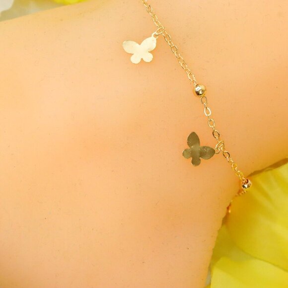 Minimalist Anklet, Sleek & Modern Design, Women’s Fashion, YC110218-A - Picture 9 of 10